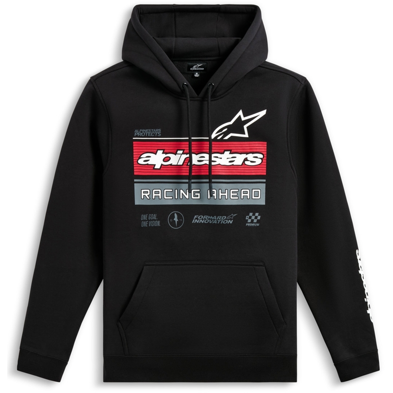 Felpa con cappuccio Alpinestars Harken nera