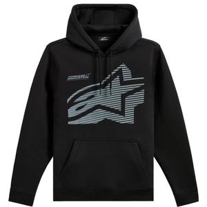 Felpa con cappuccio Alpinestars Fasting nera
