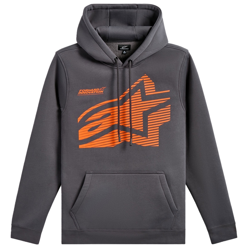Felpa con cappuccio Alpinestars Fasting grigia