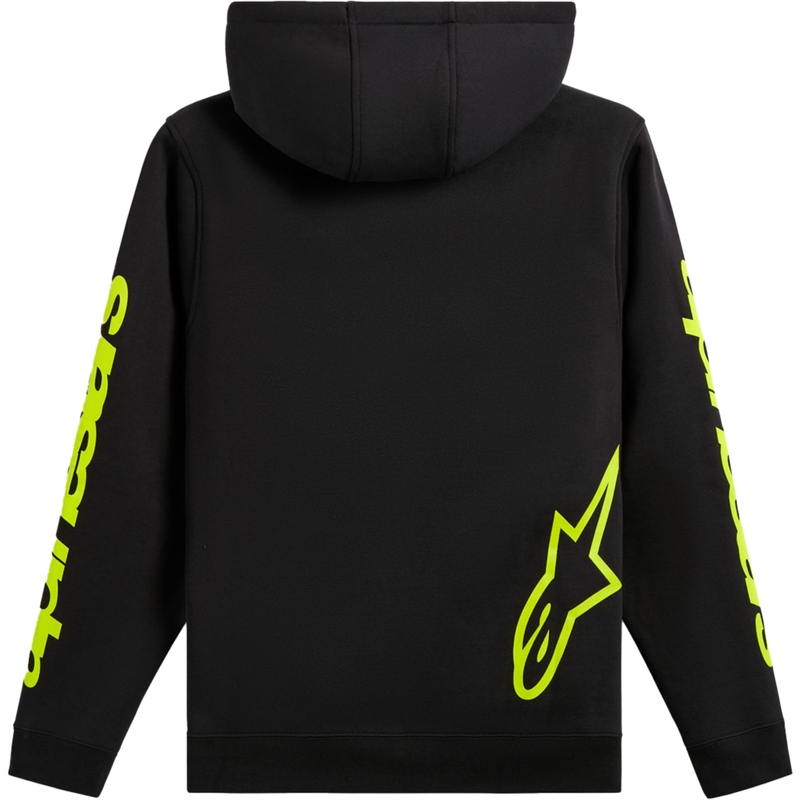 Felpa con cappuccio Alpinestars Triple nera