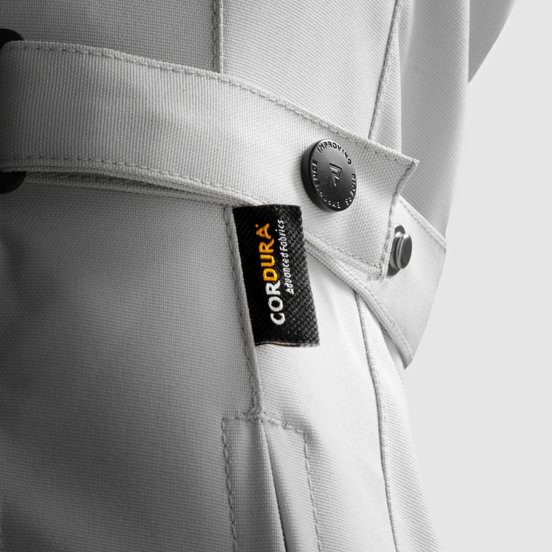 Giacca da moto da donna Rebelhorn Hiflow V nero-grigio-giallo fluo