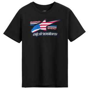 Maglietta Alpinestars Nationals CSF nera-rossa-blu-bianca