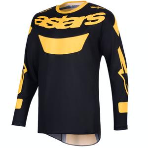 Maglia da motocross Alpinestars Racer Riway giallo-nera