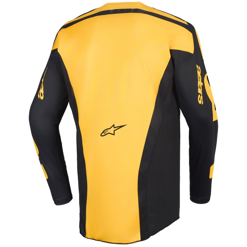 Maglia da motocross Alpinestars Racer Riway giallo-nera