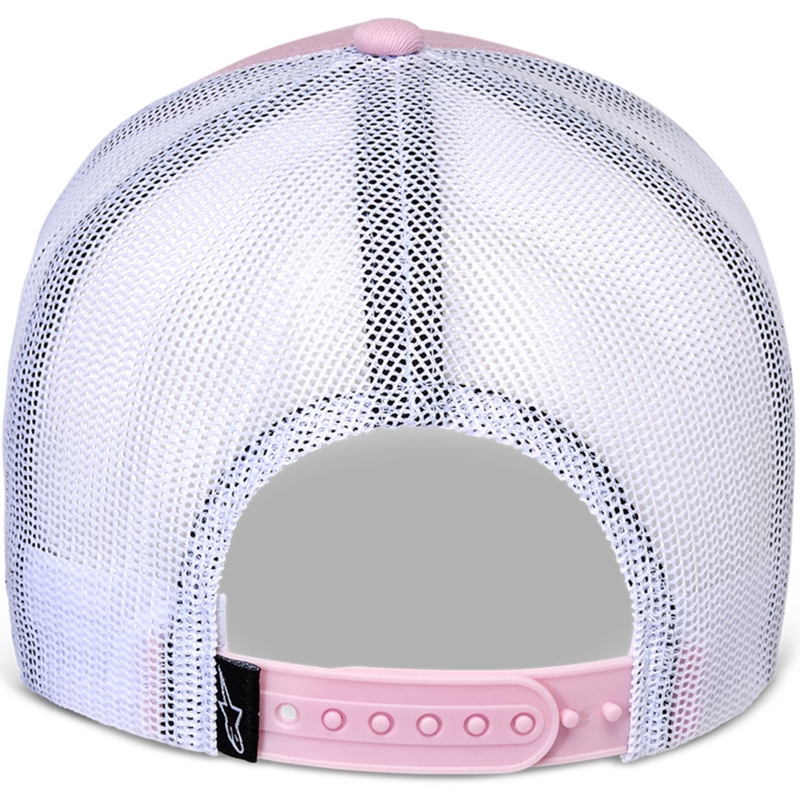 Cappello Alpinestars Flag Snap rosa-bianco