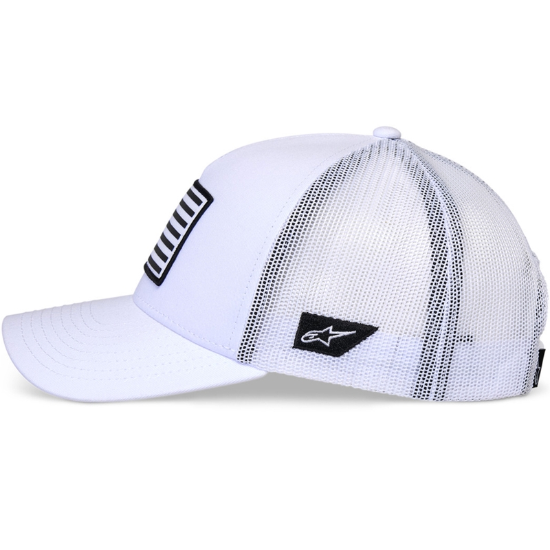 Cappello Alpinestars Flag Snap bianco-bianco
