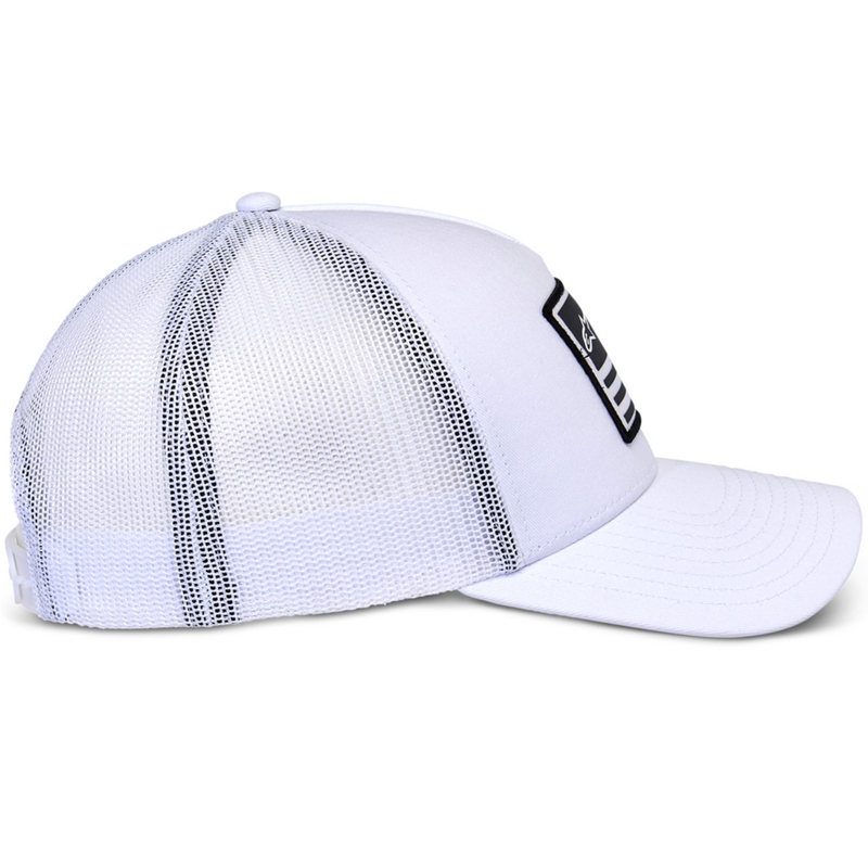 Cappello Alpinestars Flag Snap bianco-bianco