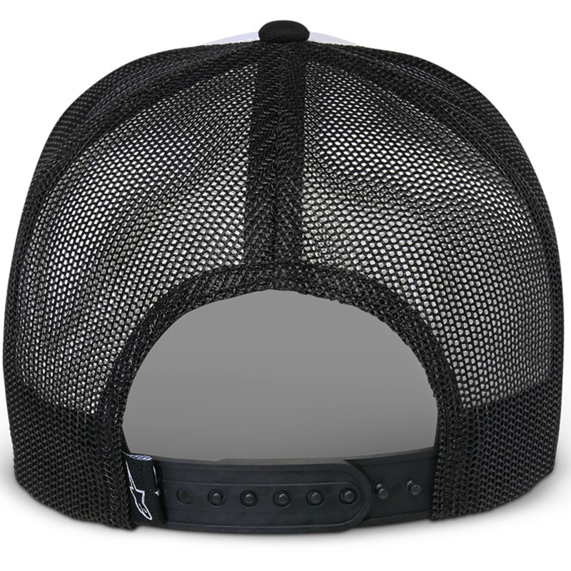 Cappello Alpinestars Flag Snap bianco-nero