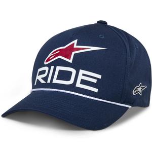 Cappellino snapback Alpinestars Ride Comp blu-bianco-rosso