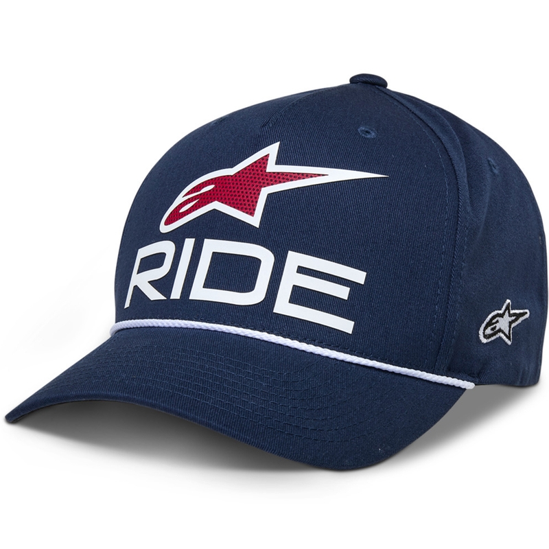 Cappellino snapback Alpinestars Ride Comp blu-bianco-rosso