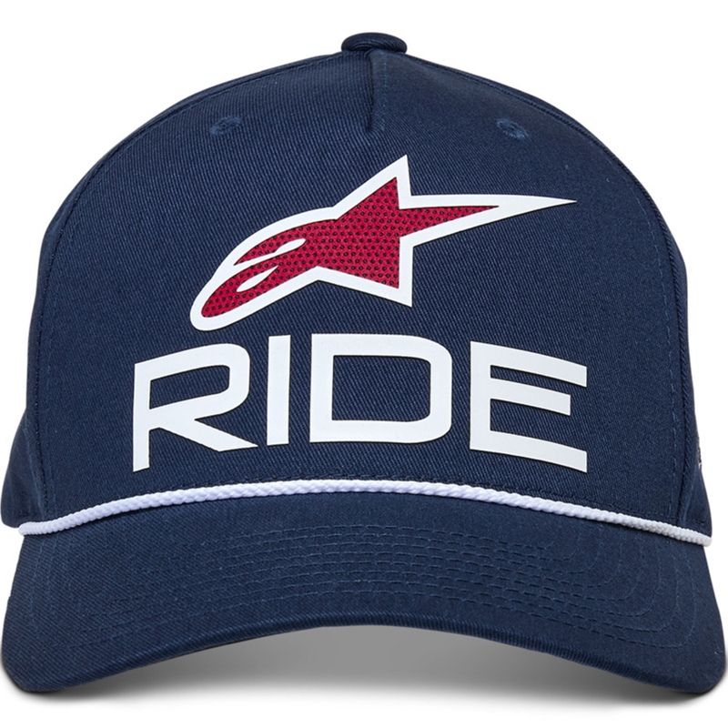 Cappellino snapback Alpinestars Ride Comp blu-bianco-rosso
