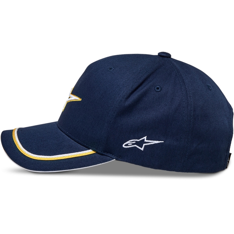 Cappellino Alpinestars Ascencion Snapback blu-oro