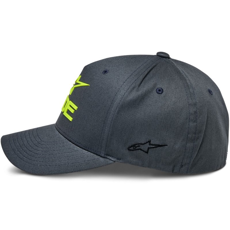 Cappellino Alpinestars Ride Sonic grigio-giallo fluo