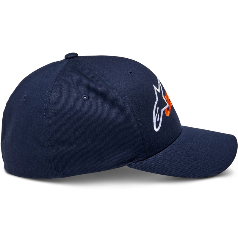 Cappellino Alpinestars Entitled blu-arancione