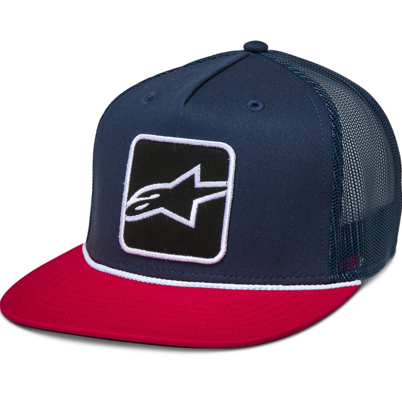 Cappellino Alpinestars Control blu-blu-rosso