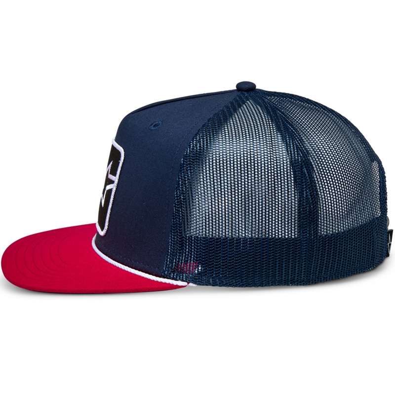 Cappellino Alpinestars Control blu-blu-rosso