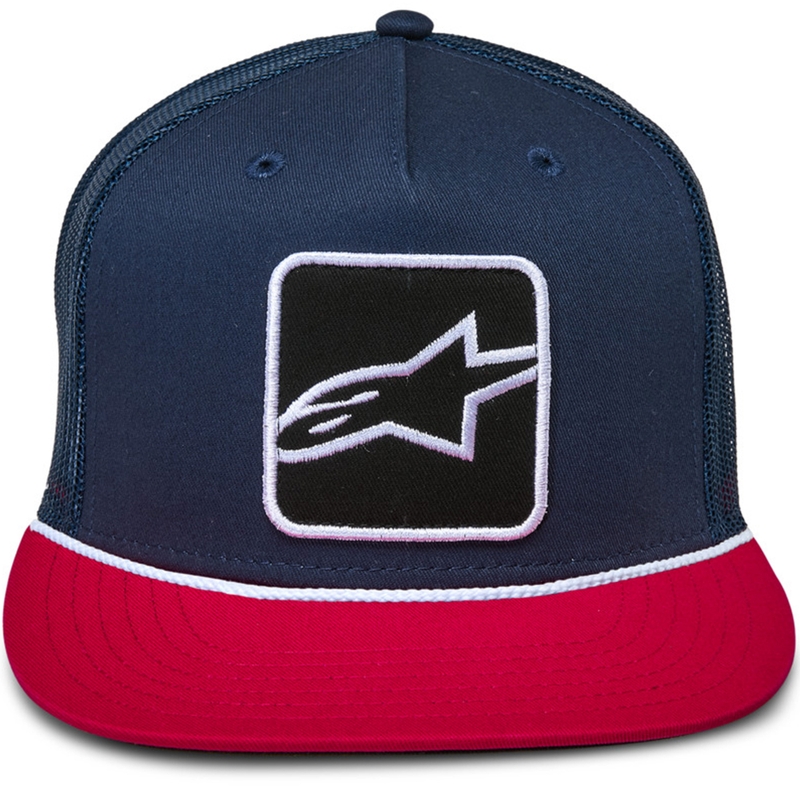 Cappellino Alpinestars Control blu-blu-rosso