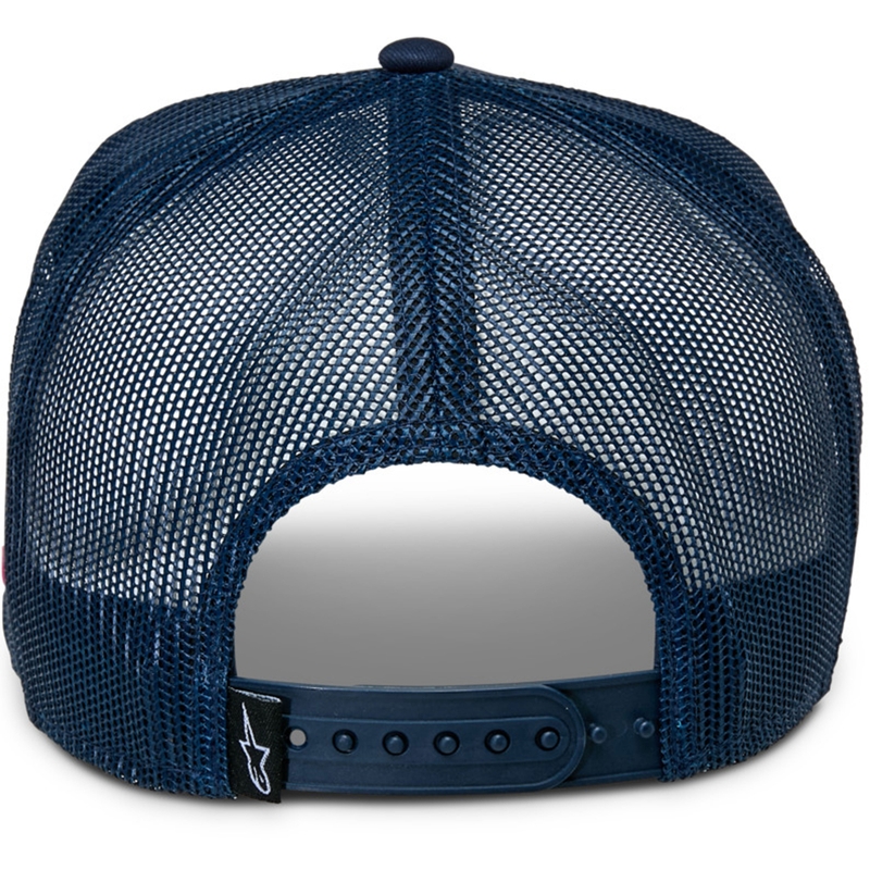 Cappellino Alpinestars Control blu-blu-rosso