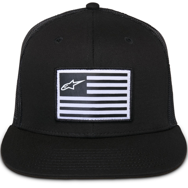 Cappello Alpinestars Flag nero-nero