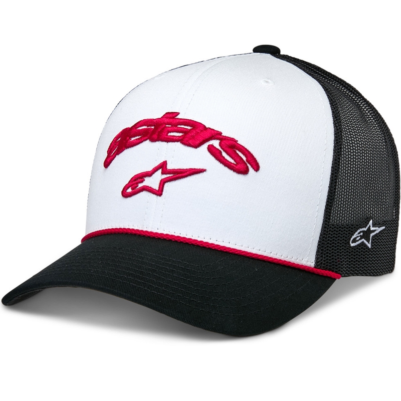 Cappellino Alpinestars Agree bianco-nero