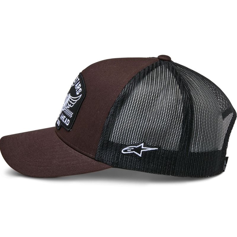 Cappellino Alpinestars Heritage Patch marrone-nero