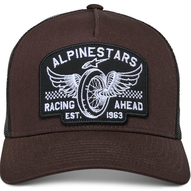 Cappellino Alpinestars Heritage Patch marrone-nero