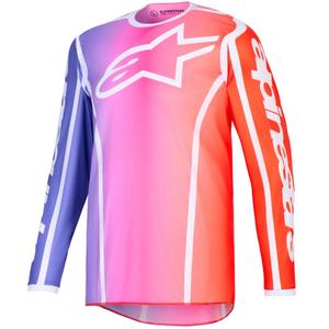 Maglia da motocross Alpinestars Fluid Apex multicolore