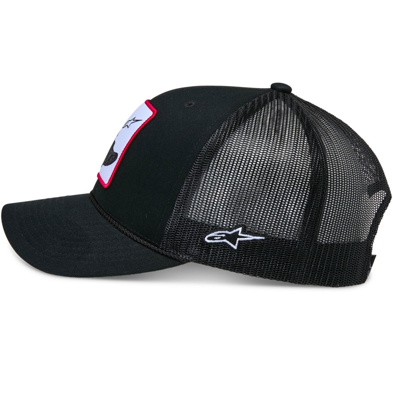 Cappellino Alpinestars con stivale nero-nero