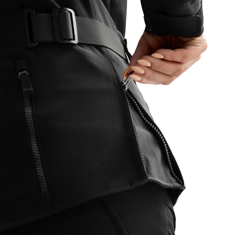 Giacca da moto da donna Rebelhorn Hardy 3.0 nera