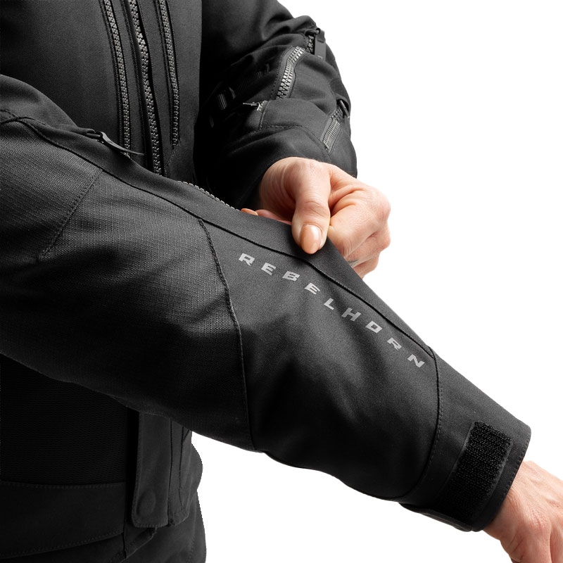 Giacca da moto da donna Rebelhorn Hardy 3.0 nera