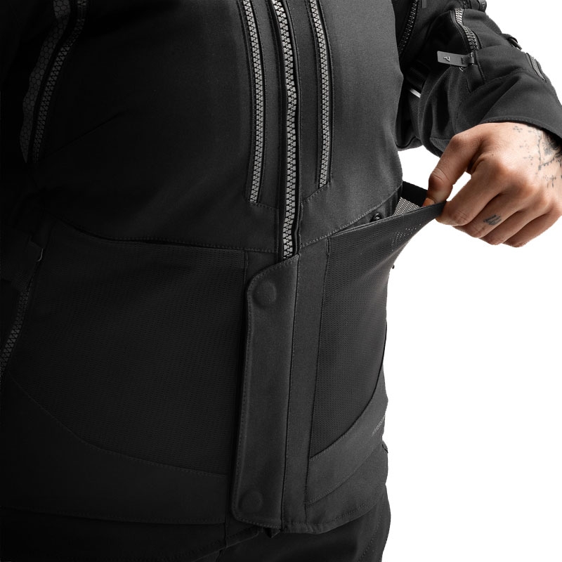 Giacca da moto da donna Rebelhorn Hardy 3.0 nera