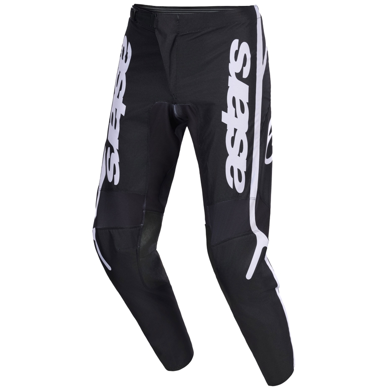 Pantaloni da motocross Alpinestars Fluid Apex neri-grigi