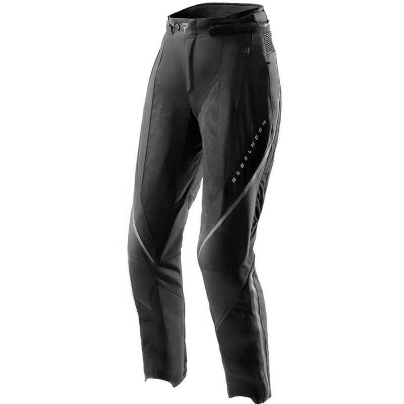 Pantaloni da moto da donna Rebelhorn Hiflow V neri