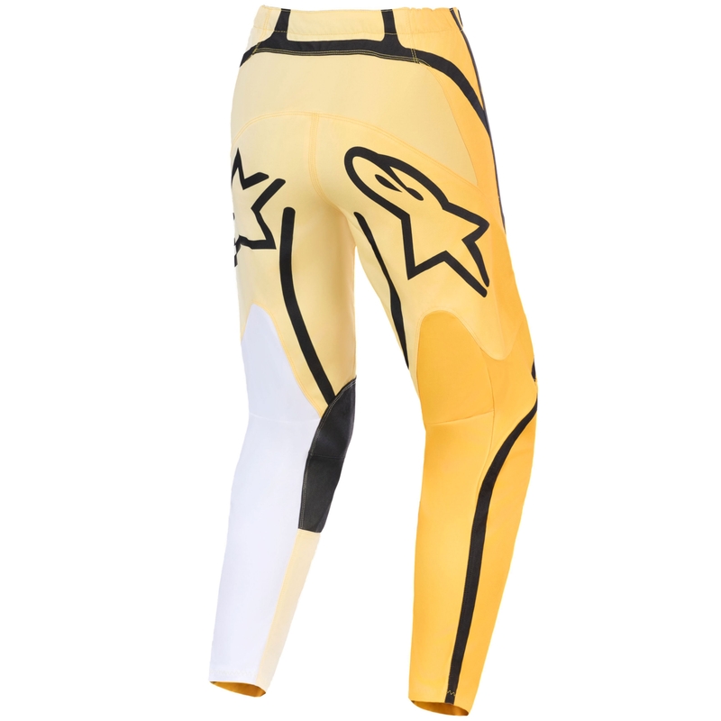 Pantaloni da motocross Alpinestars Fluid Apex giallo-nero