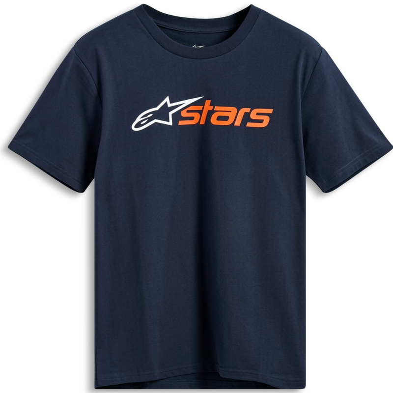 Maglietta Alpinestars Blaze 2.0 CSF blu-bianco-arancione