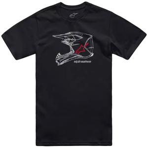Maglietta Alpinestars MX Helmet CSF nero