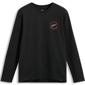 Maglietta a maniche lunghe Alpinestars True CSF nera