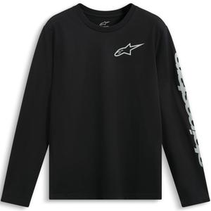 Maglietta a maniche lunghe Alpinestars Trackside CSF nera
