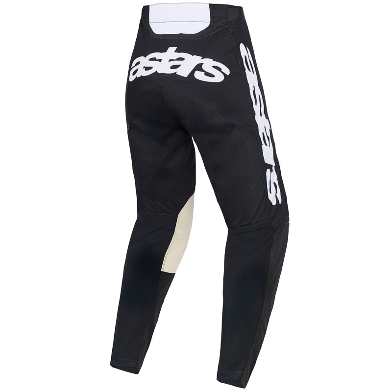 Pantaloni da motocross Alpinestars Racer Air Riway neri-bianchi