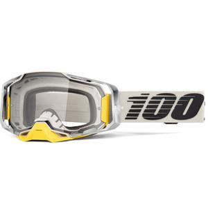 Occhiali da motocross 100% Armega Viggo con plexiglass trasparente