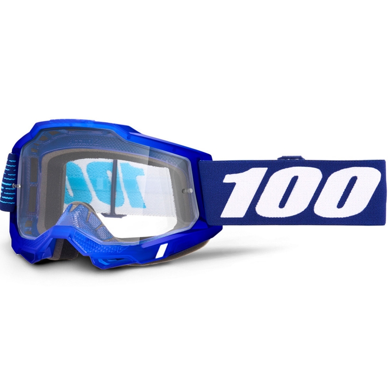 Occhiali da motocross 100% Accuri 2 2028 con plexiglass trasparente