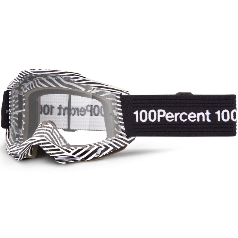 Occhiali da motocross 100% Accuri 2 Samba con plexiglass trasparente