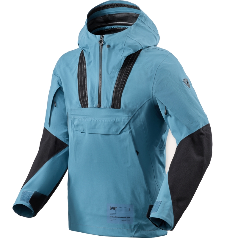 Giacca da moto Revit Blackwater 3 H2O blu-nero