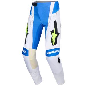 Pantaloni da motocross Alpinestars Techstar Knif blu-nero-giallo fluo