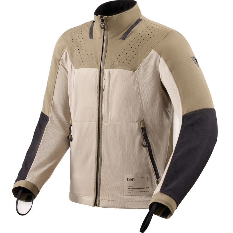 Giacca da moto Revit Territory 2 verde sabbia