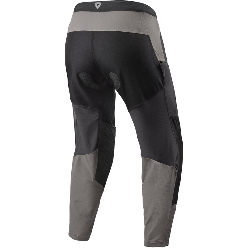Pantaloni da moto Revit Territory 2 cropped antracite-nero