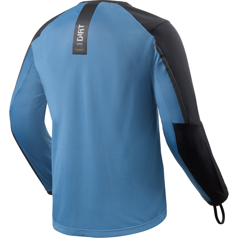 Maglia da motocross Revit Sierra 2 blu-nera