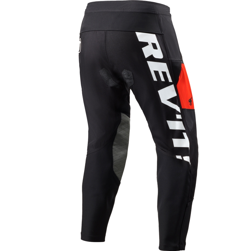 Pantaloni moto Revit Lejano nero-rosso