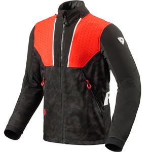 Giacca da moto Revit Africa nera-rossa