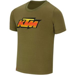 Maglietta da corsa per bambini KTM color cachi